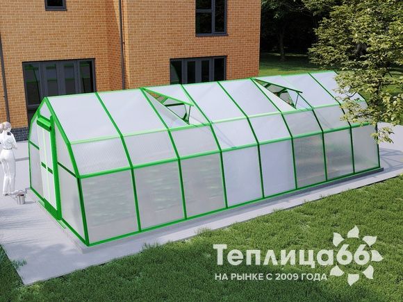Теплица Рада Таймыр под поликарбонат, 3,5х6 метров